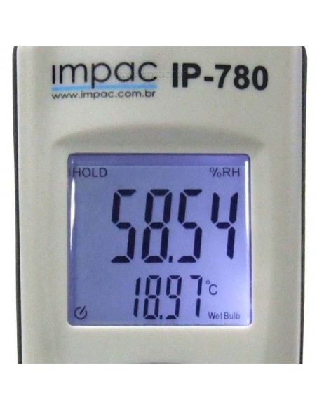Medidor Ponto de Orvalho e Umidade IP-780 IMPAC