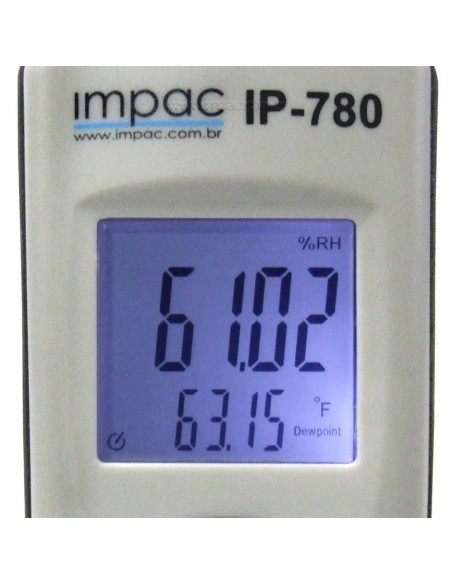 Medidor Ponto de Orvalho e Umidade IP-780 IMPAC