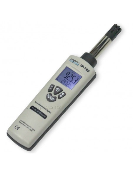 Medidor Ponto de Orvalho e Umidade IP-780 IMPAC