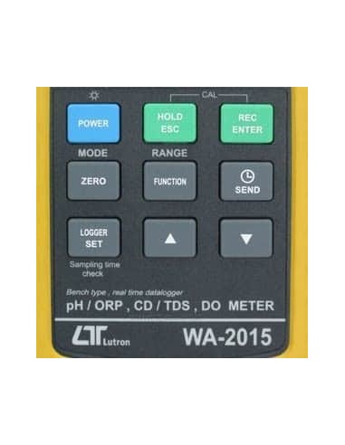 Medidor Digital de Oxigênio Dissolvido O2 pH e Condutividade Lutron