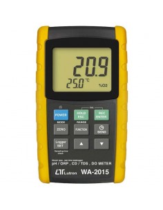 Medidor Digital de Oxigênio Dissolvido O2 pH e Condutividade Lutron