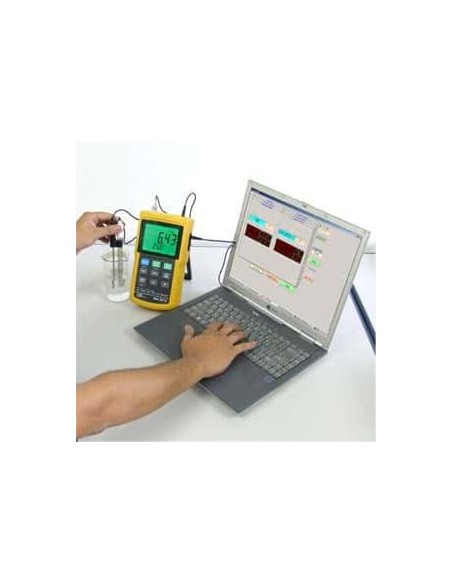 Medidor Digital de Oxigênio Dissolvido O2 pH e Condutividade Lutron