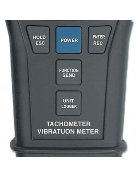 Medidor de Vibração com Tacômetro Data Logger VT-8204 Lutron