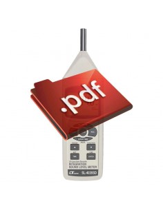 Medidor de Ruído LEQ SPL Datalogger Cartão SD SL4035SD Lutron 2