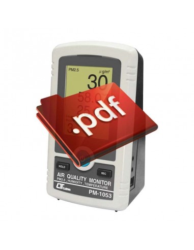 Medidor de Qualidade do Ar de Mesa...