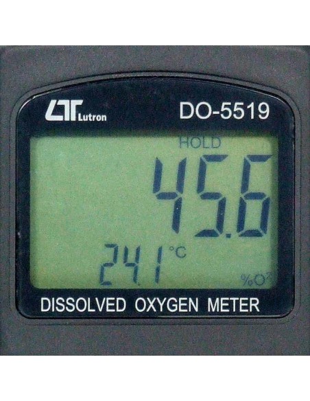 Medidor de Oxigênio Dissolvido Coletor de dados Lutron DO-5519
