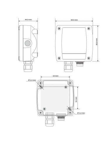 Transmissor Velocidade do Ar HD-2903...
