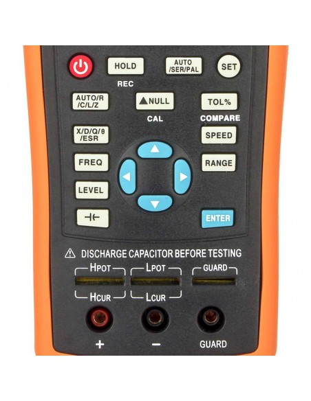 Medidor de ESR com Ponte RLC 1KHz 10KHz 40KHz 100KHz USB