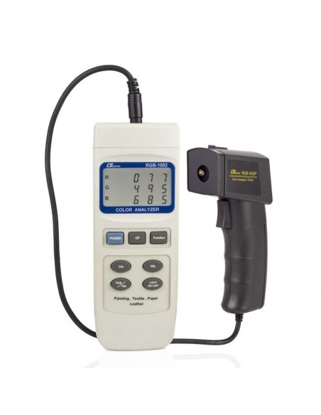 Medidor de Cor RGB-1002 Analisador Lutron Tecido, Plástico e Embalagem