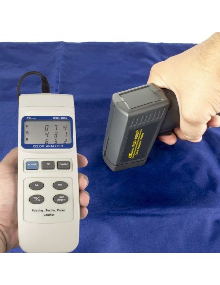 Medidor de Cor RGB-1002 Analisador Lutron Tecido, Plástico e Embalagem