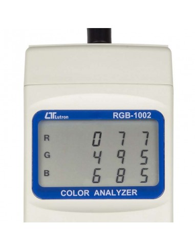 Medidor de Cor RGB-1002 Analisador Lutron Tecido, Plástico e Embalagem