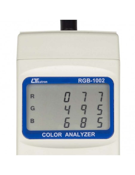 Medidor de Cor RGB-1002 Analisador Lutron Tecido, Plástico e Embalagem
