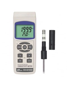 Medidor de Condutividade Datalogger CD-4316SD Lutron