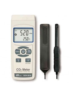 Medidor de co2 Dióxido de Carbono, Temperatura e Umidade GCH-2018