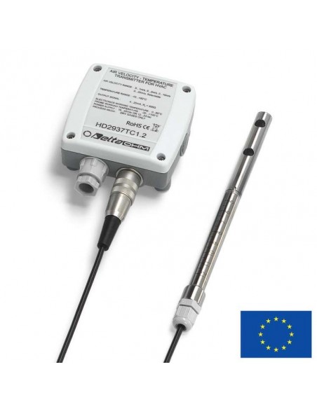 Transmissor Velocidade do Ar e Temperatura HD-2937