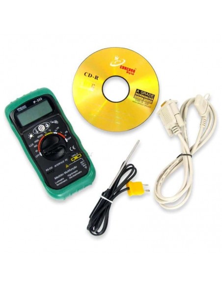 Luxímetro Decibelímetro Termômetro Higrômetro Multifunção