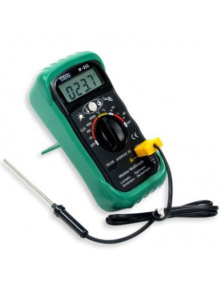 Luxímetro Decibelímetro Termômetro Higrômetro Multifunção