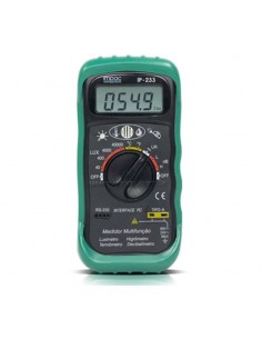 Luxímetro Decibelímetro Termômetro Higrômetro Multifunção