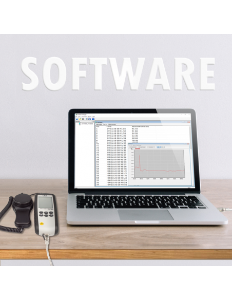 Luxímetro Datalogger 400.000 LUX DT-3808 Medição Luz