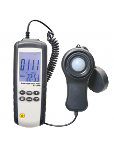 Luxímetro Datalogger 400.000 LUX DT-3808 Medição Luz