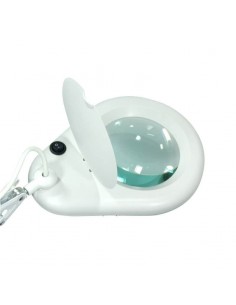 Lupa de mesa com luminária... 2