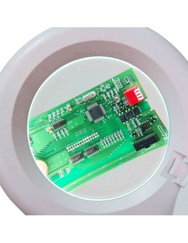lupa com led para eletrônica