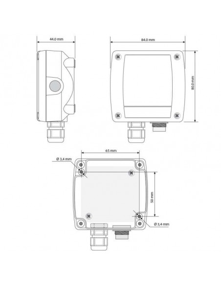 Transmissor Velocidade do Ar e Temperatura HD-2937