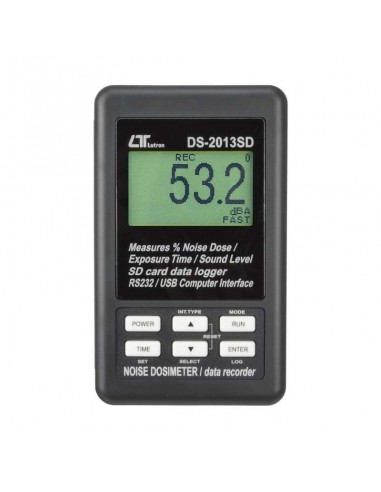 Dosímetro de Ruído DS-2013SD Lutron NR15 LTCAT PPP