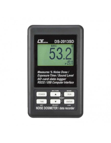 Dosímetro de Ruído DS-2013SD Lutron NR15 LTCAT PPP
