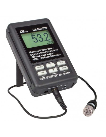 Dosímetro de Ruído DS-2013SD Lutron NR15 LTCAT PPP