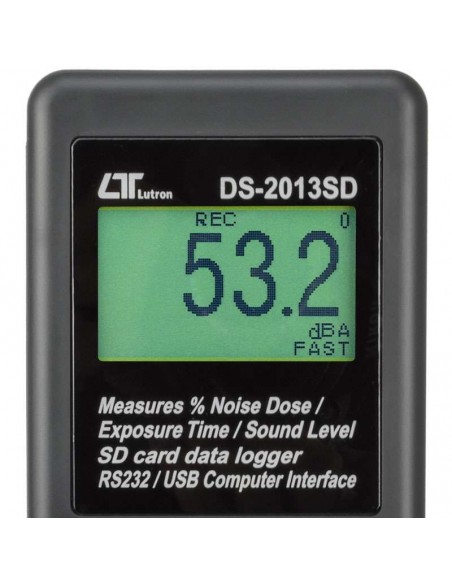 Dosímetro de Ruído DS-2013SD Lutron NR15 LTCAT PPP
