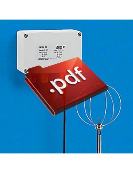 Transmissor de velocidade do ar 4 20 mA HD103T