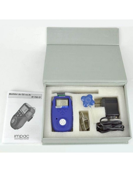 Detector Oxigênio Espaços Confinados NR33 Medidor de Oxigênio Impac
