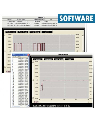 Datalogger de Tensão ou Corrente AC True RMS DT-175 Impac