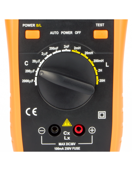 Capacímetro Indutímetro VC-6243