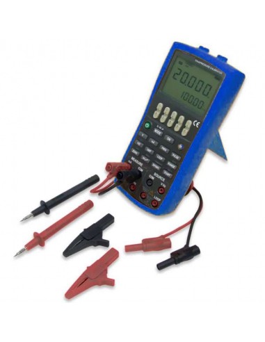 Calibrador Medidor Tensão Corrente CC Frequência e Pulso