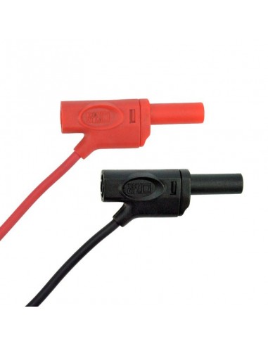 Cabo banana banana Isolado CAT III 1000V com Auxiliar