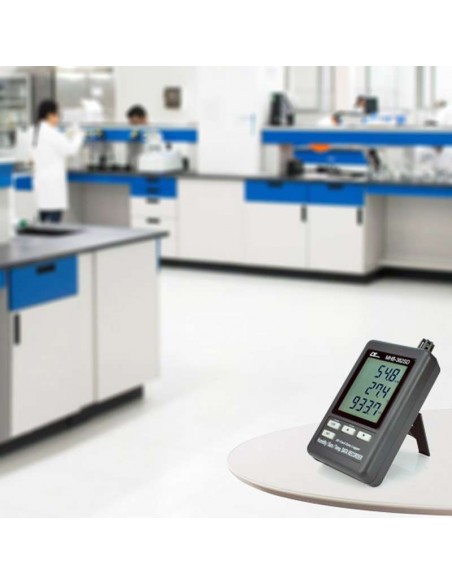 Barômetro Termo Higro Digital Datalogger MHB-382SD Medição Pressão atmosférica