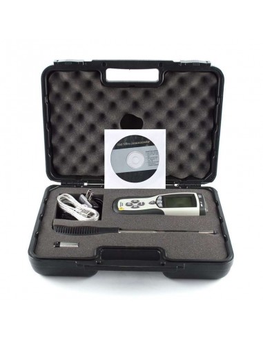 Anemômetro Fio Quente Digital Hot Wire IP 8880 Impac