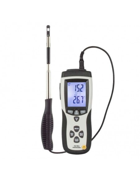 Anemômetro Fio Quente Digital Hot Wire IP 8880 Impac