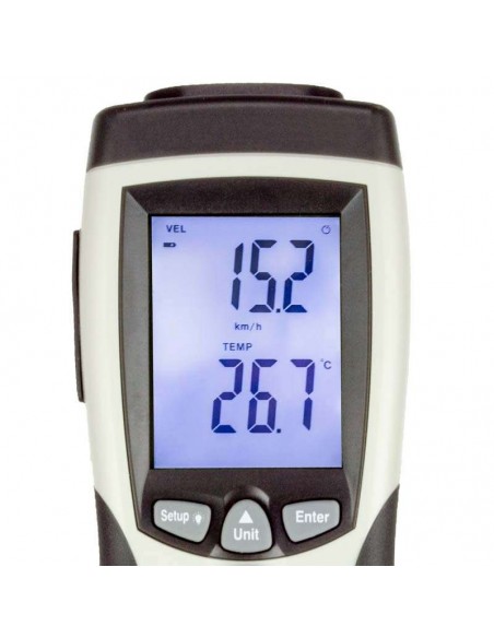 Anemômetro Fio Quente Digital Hot Wire IP 8880 Impac