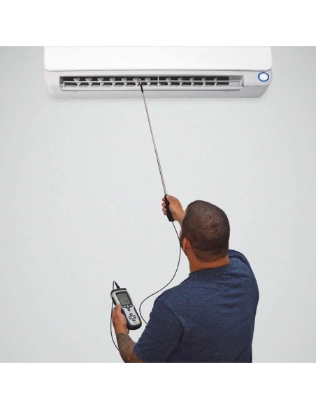 Anemômetro Fio Quente Digital Hot Wire IP 8880 Impac