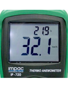 Anemômetro Digital IP720 ( Hélice Remota ) Impac 2