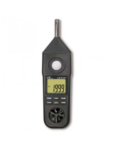 Anemômetro Decibelímetro Luxímetro LM8102